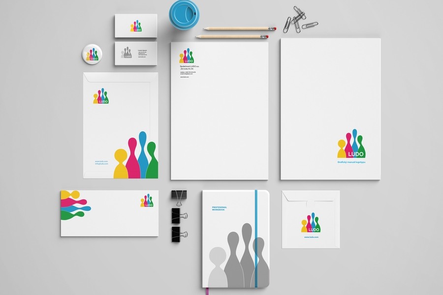 Logomanuál logotypu LUDO LONGLIFE