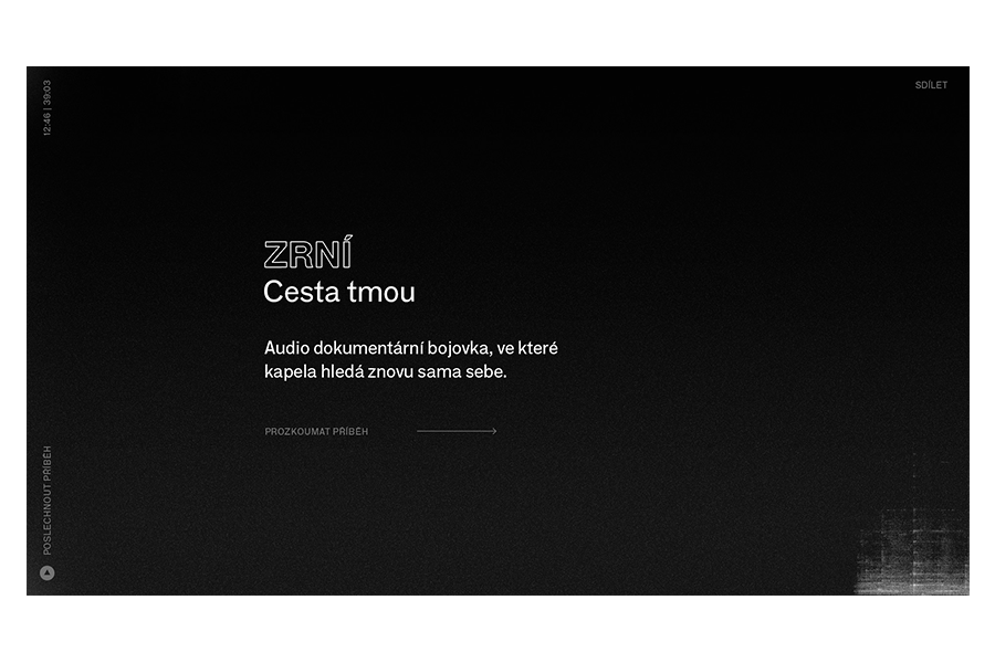 Audio dokument v digitálním prostředí