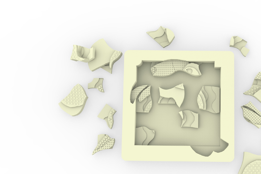 Puzzle pro nevidomé