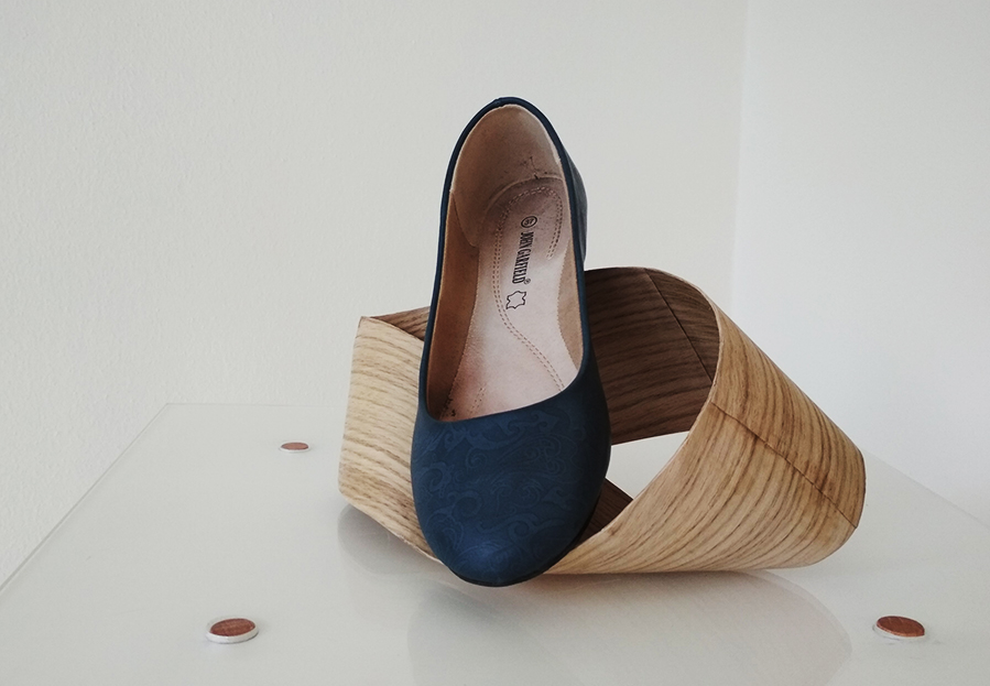 Výstavný display pre prezentáciu obuvi