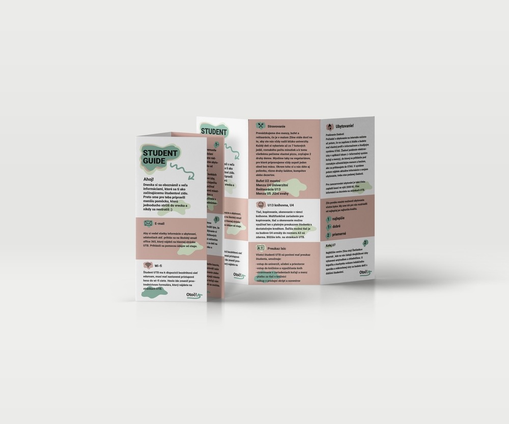 Student guide brochure