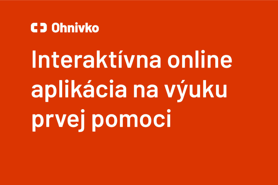 Interaktívna online aplikácia na výuku prvej pomoci