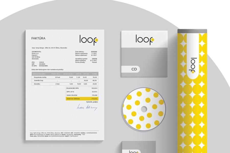 loop - vizuální styl