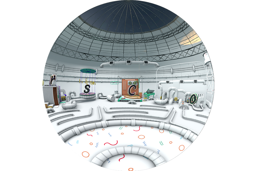 Colours virtual hall