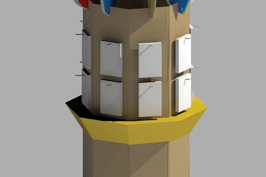 P.O.P. stojan pro UNICEF