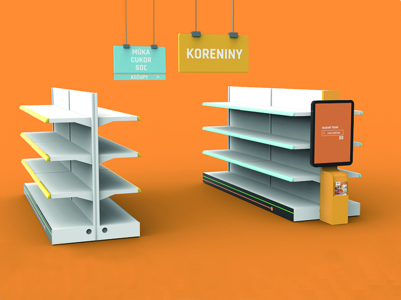 Orientačný systém pre reťazec Terno