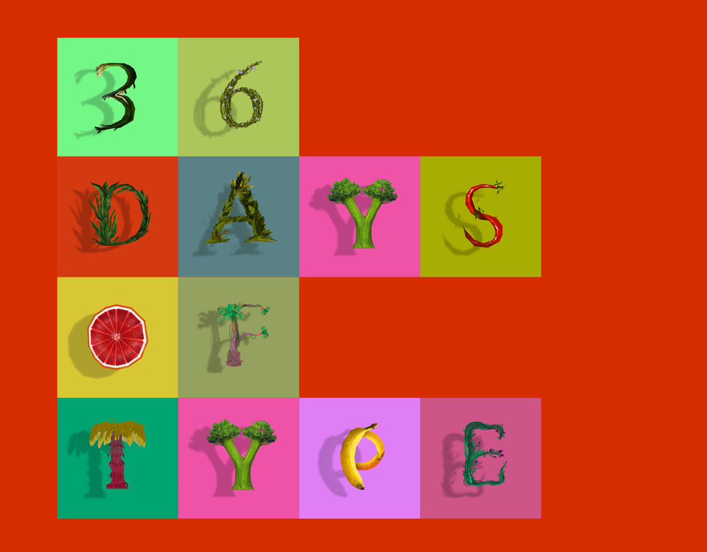 Individuální projekt 36 days of type