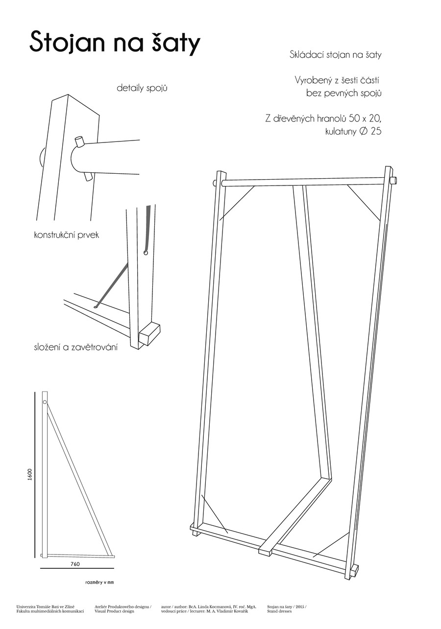 Logo a stojan na šaty