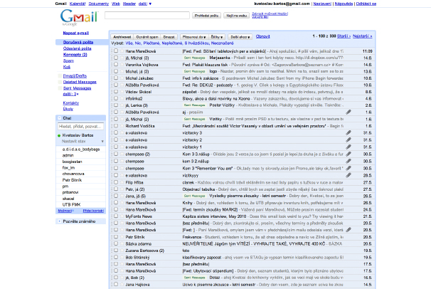Gmail / skin webmailu