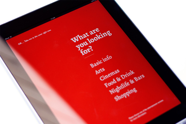 iPad aplikace: London guide