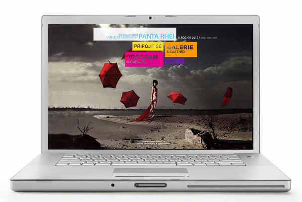 Webová prezentace sympozia Panta Rhei