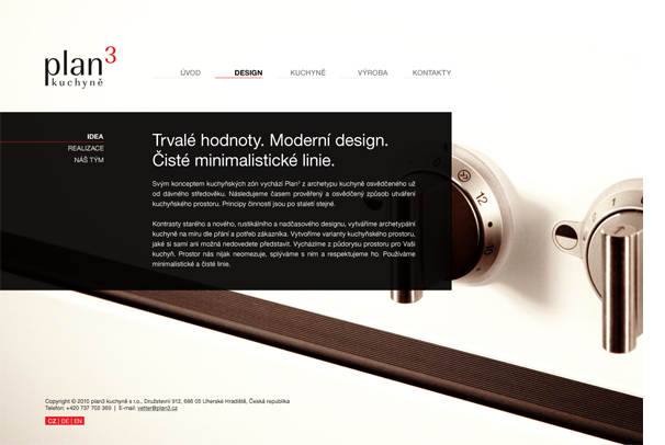 Plan 3 kuchyně