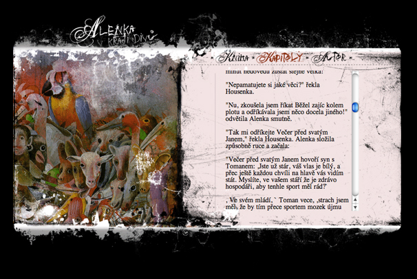 Web - Alenka v kraji divů