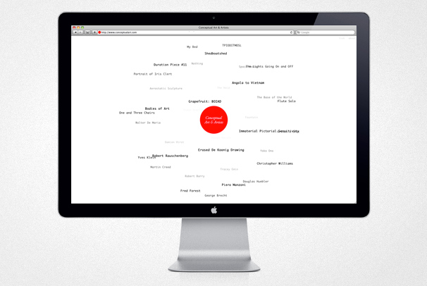 Conceptual Art & Artists / web