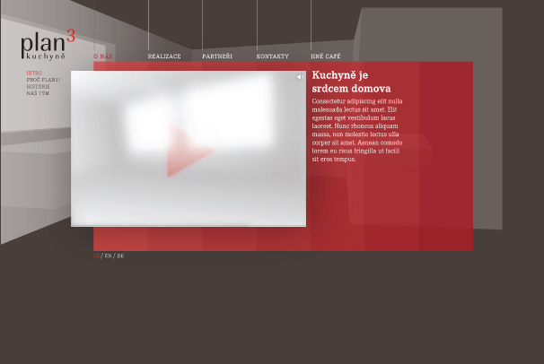 Plan 3 kuchyně