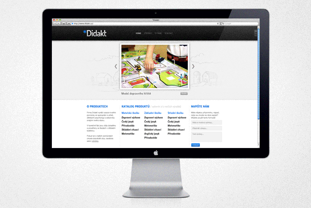 *Didakt / vizuální styl, web