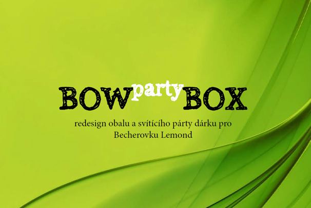 Becherovka Lemond redesign obalu