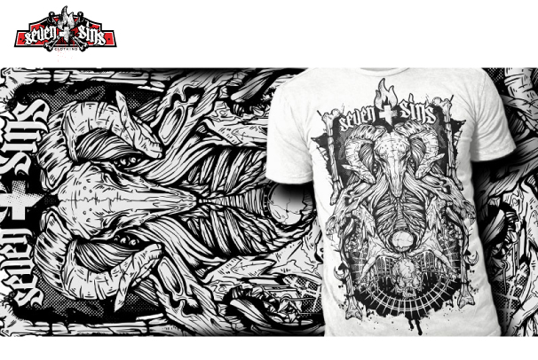 Ilustrace seven sins