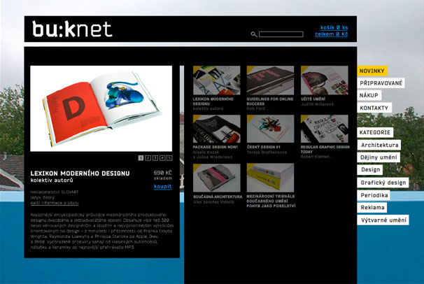 internetové knihkupectví bu:knet