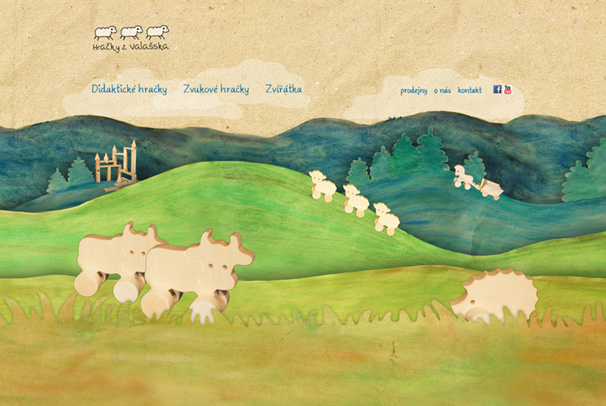 Web pro Hračky z Valašska