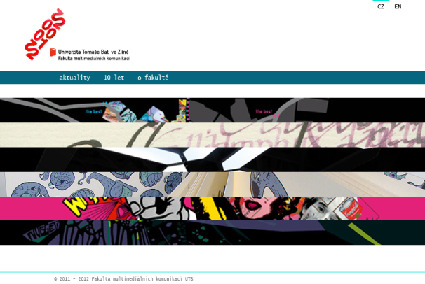 Microsite pro výročí 10 let FMK