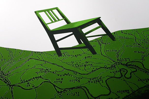 Denní dům, noční dům_divadelní plakát