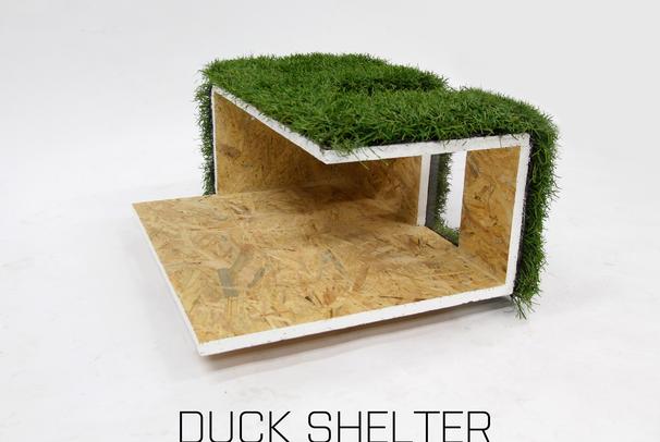 DUCK SHELTER - jezírko Marion, Luhačovice