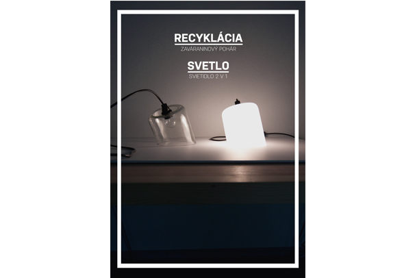 Klauzúrna práca - recyklované svietidlo
