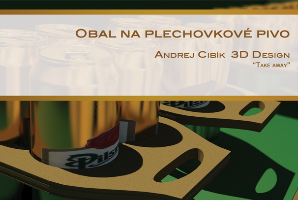 Obal na plechovkové pivo - "Take Away"