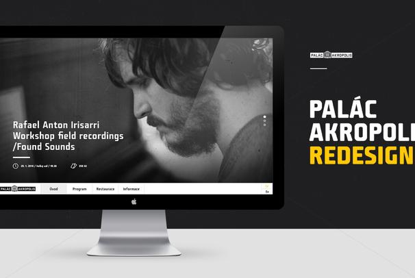 Redesign webu Paláce Akropolis