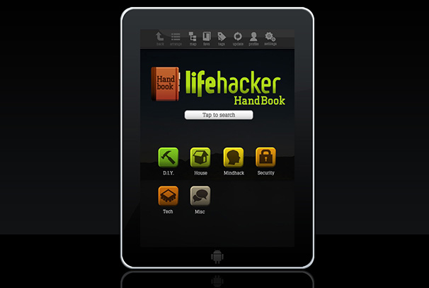 Lifehacker aplikace na tablet pc