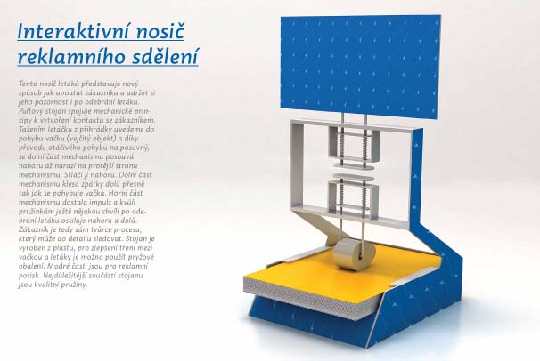 Jansen display - Interaktivní display reklamního sdělení