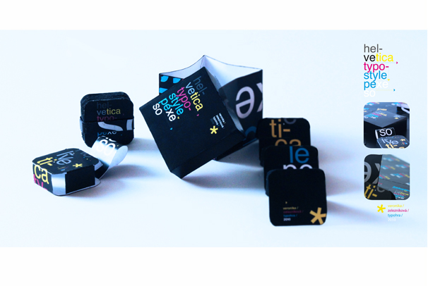 Helvetica typo-style pexeso