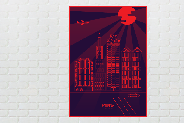 Filmový plagát Manhattan