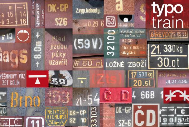 Typogrfie na vlacích