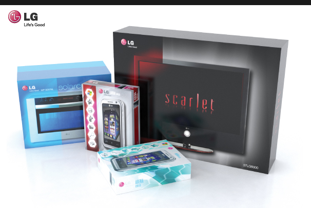 Obaly pro produkty LG