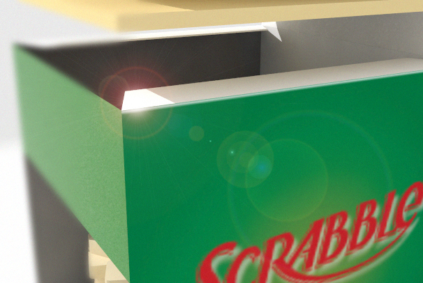 Obal na stolní hru Scrabble