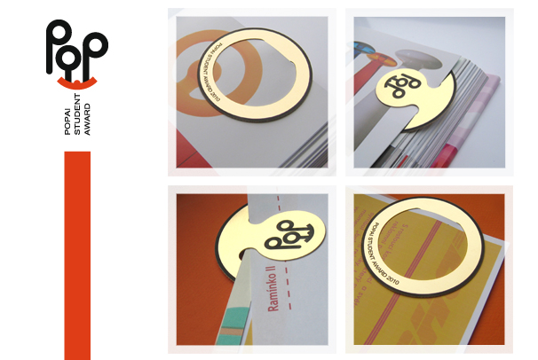 Návrh ocenění pro vítěze studentské soutěže Popai student award