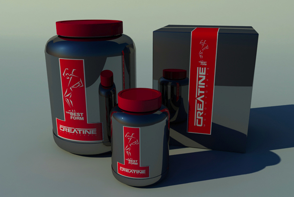 Etiketa na obal sportovní výživy