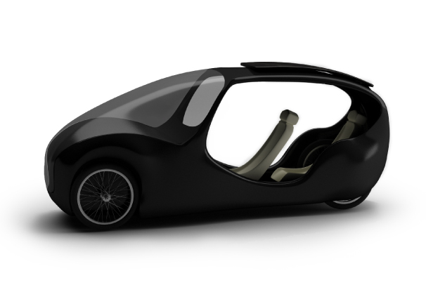 DESIGN VELOMOBILU PRO FIRMU AZUB