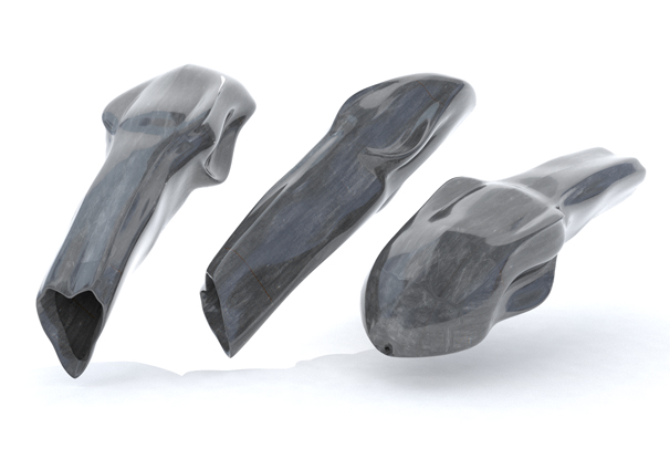 Kresba - stylizace zvířecí lebky