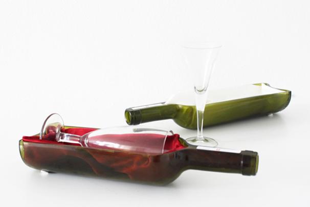 Redesign bottle for winecup