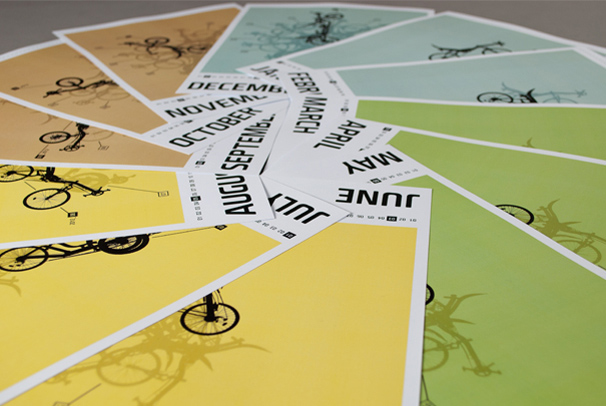 Kalendár 2012 / AZUB bike