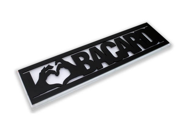 Barrail pro firmu Bacardi