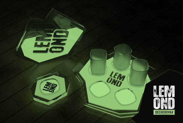 Séria pos materiálov pre Becherovku Lemond