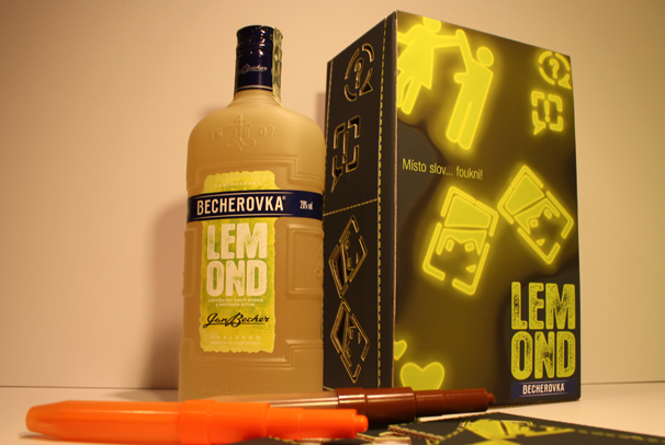 Dárkový obal pro Becherovku Lemond