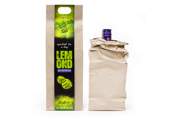 DÁRKOVÉ BALENÍ LÁHVE BECHEROVKA LEMOND