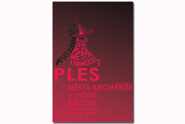 Kulturní typo plakát