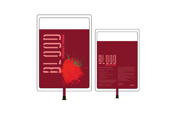Energy drink Blood