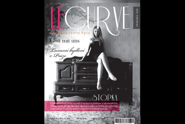 Obálka časopisu Le curve